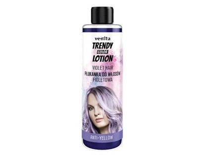VENITA Trendy Color Lotion Anti-Gelbstich-Haarspülung - Lila 200 ml