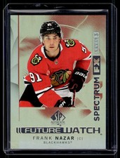 2024-25 Upper Deck  SP Authentic Future Watch Spectrum FX Gold Frank Nazar