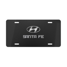 For Hyundai Santa Fe Custom License Plate - Personalized Car Front Tag Sign For Hyundai Santa Fe Custom License Plate - Personalized Car Front Tag Sign