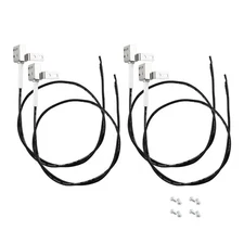 Grill Electrode Igniter Wire Kit 4 PCS Replacement Master Forge 5 Burner Parts