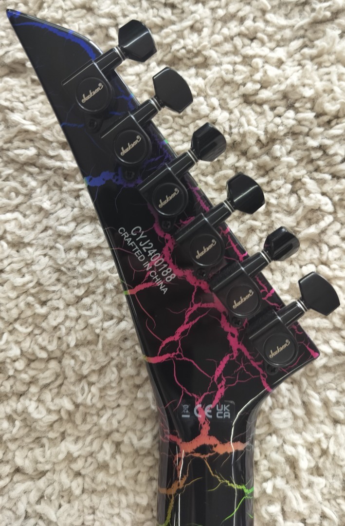Jackson ジャクソン SL2 Red Crackle 美品  中古 送料無料 内祝い ジャクソン Jackson SL2 中古 美品 Crackle Red