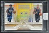 TYRESE HALIBURTON ANTHONY EDWARDS 2023-24 PANINI FLAWLESS 145 DRAFTS DIAMOND 1/5