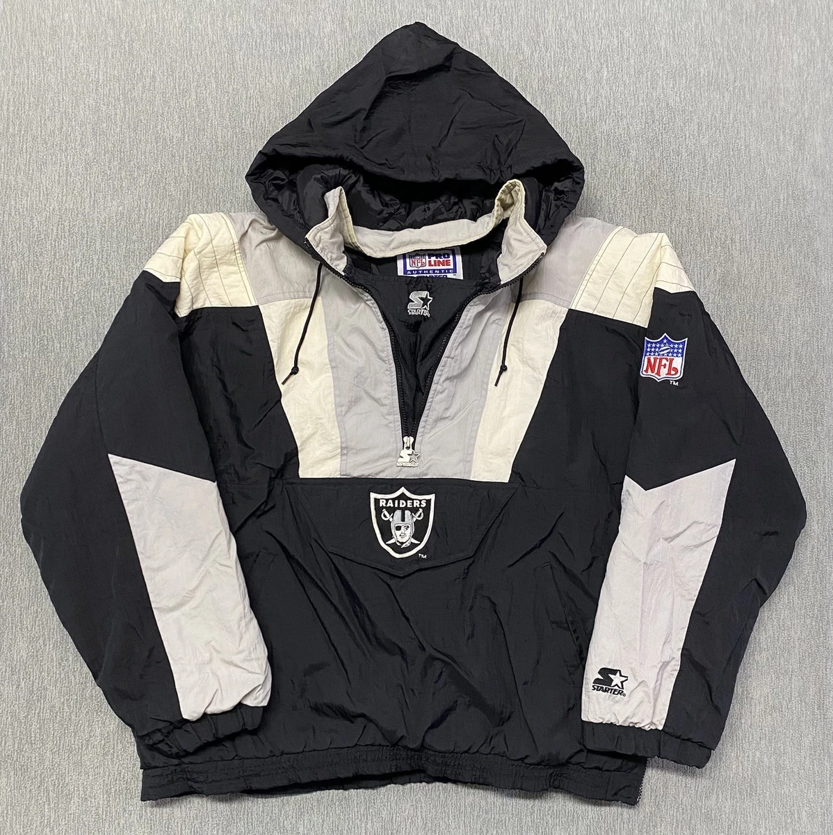 Preços baixos em Jaquetas Starter Oakland Raiders Sports Fan | eBay
