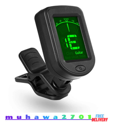 LCD Digital Gitarre Stimmgerät Tuner Clip-On für Bass Violine Ukulele Gitarren