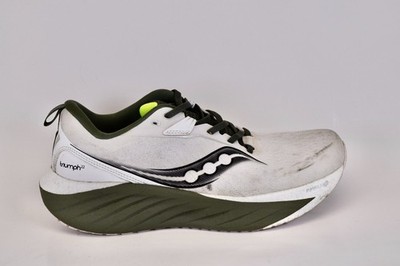 Saucony Men Triumph 22 S20964-136 White Running Shoes Sneakers Size 9.5