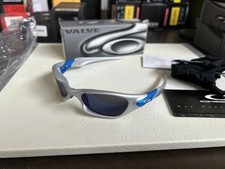 NEW Oakley Valve Silver/Ice Iridium 12-642
