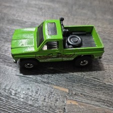 Vintage Hot Wheels Bywayman Green Eagle Chevy Square Body Pickup Truck 1977