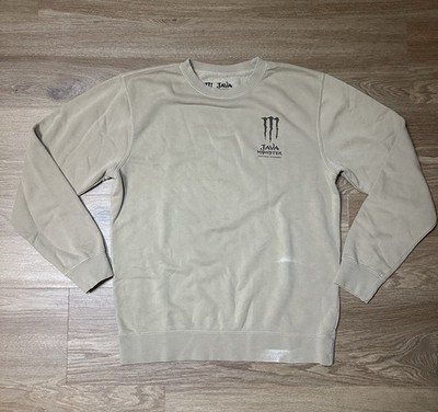 Monster Energy Official Team Gear Java Monster Mens Medium Brown Sweatshirt