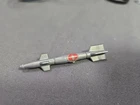 G.I. Joe Vehicle Part 1986 Cobra Night Raven Jet Missile/Bomb Rocket