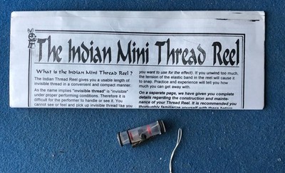 Magic Trick  Apparatus Indian Mini Invisible Thread Reel Use To Levitate Objects