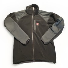 66 North Tindur Technical Fleece Jacket Men's Large Full Zip Black