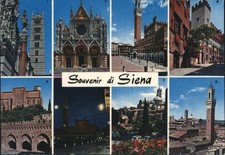 Italia Souvenir di Siena: Duomo,Palazzi,Torre del Mangia Ditta M. Romboni Vintage