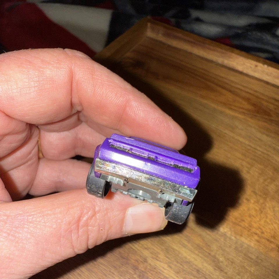 Metal Machines Zuru Poison Ivy Purple Die Cast Toy Car Vehicle #73 Muscle  - Image 4 of 4