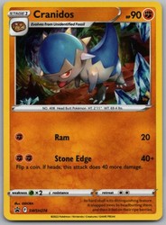 Cranidos SWSH274 Holo Promo (Sword & Shield Promo Cards)