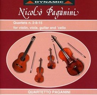 Audio Cd - Niccolo' Paganini - Complete Quartets Vol.3 - Dynamic -D- Neu