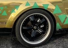 Carroll Shelby Cobra Sl Rims 3120 Msrp New 20x9 Vn407 Are-698 American Racing