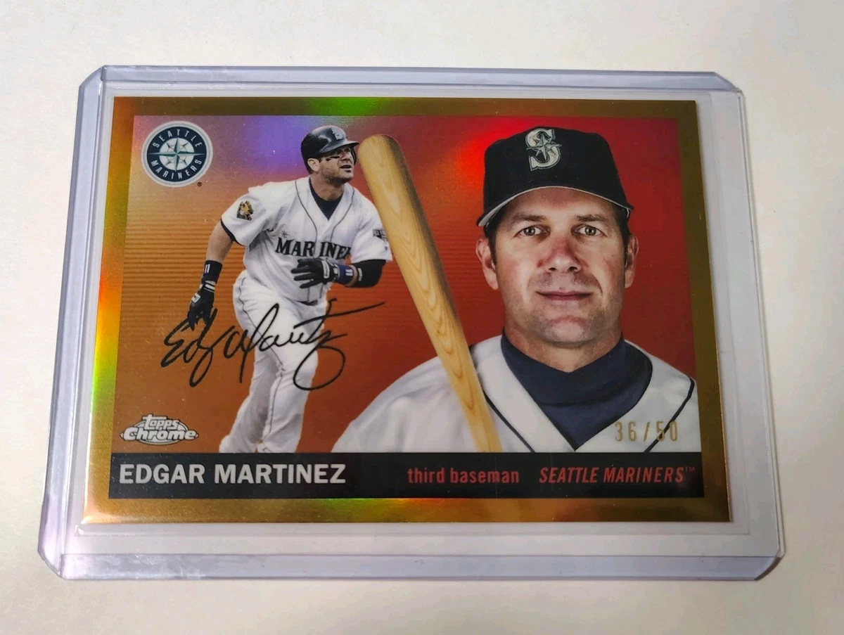 Edgar Martinez Baseball Serial Numbered Sports Trading Cards