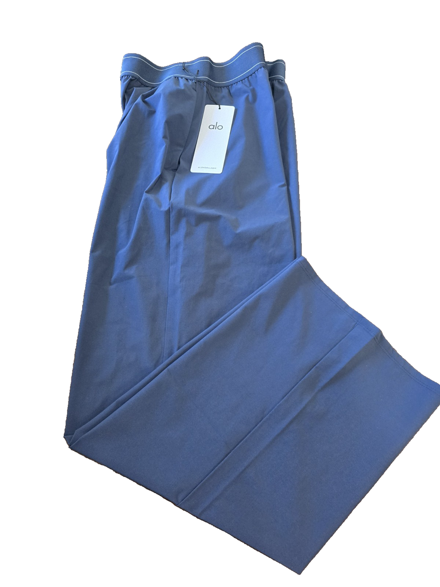 NWT ALO Women's Regular Suit Up Trouser Navy Color Size Small Item