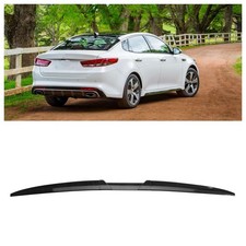 For Kia Optima 2010-2020 Sedan Rear Trunk Spoiler Tail Lip Carbon Fiber Look Us