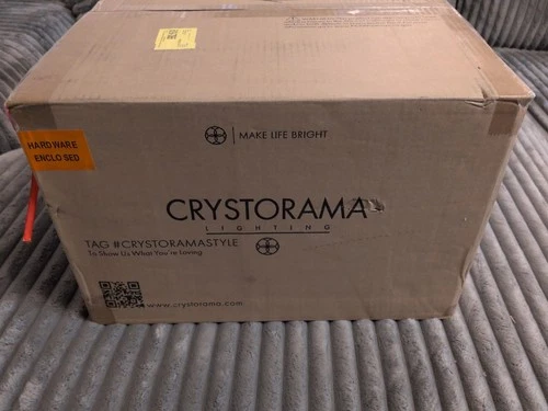 Crystorama Ceiling Light Fixture:  3-Bulb, Vibrant Gold Finish - Picture 5 of 8