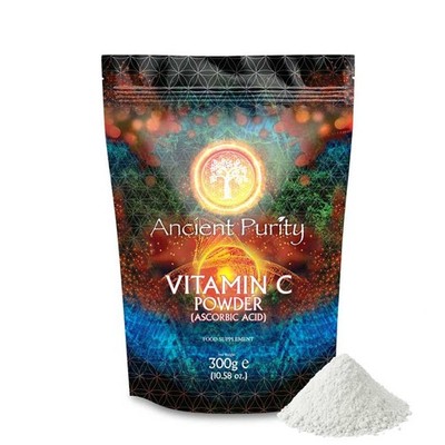 Vitamin C Pulver 300g | Reine Ascorbinsäure | Gentechnikfrei Pharmaqualität