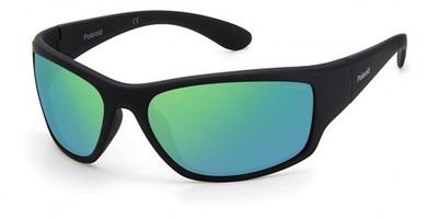 Polaroid PLD 7005/S Matte black green 63/17/125 UNISEX Sonnenbrillen