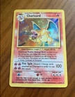 Charizard Pokemon TCG Base Set Holo Rare 4/102 1999 Stage 2 120 HP ENG