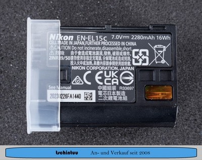 Nikon EN-EL15c Lithium-Ionen-Akku Sehr Gut 