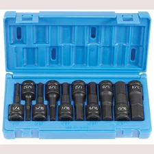 Grey Pneumatic 1398H 1/2" Drive 10 Piece Hex Driver Set