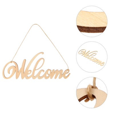  3 Sets Willkommens-Widget Leere Schilder Für Das Handwerk Plaketten