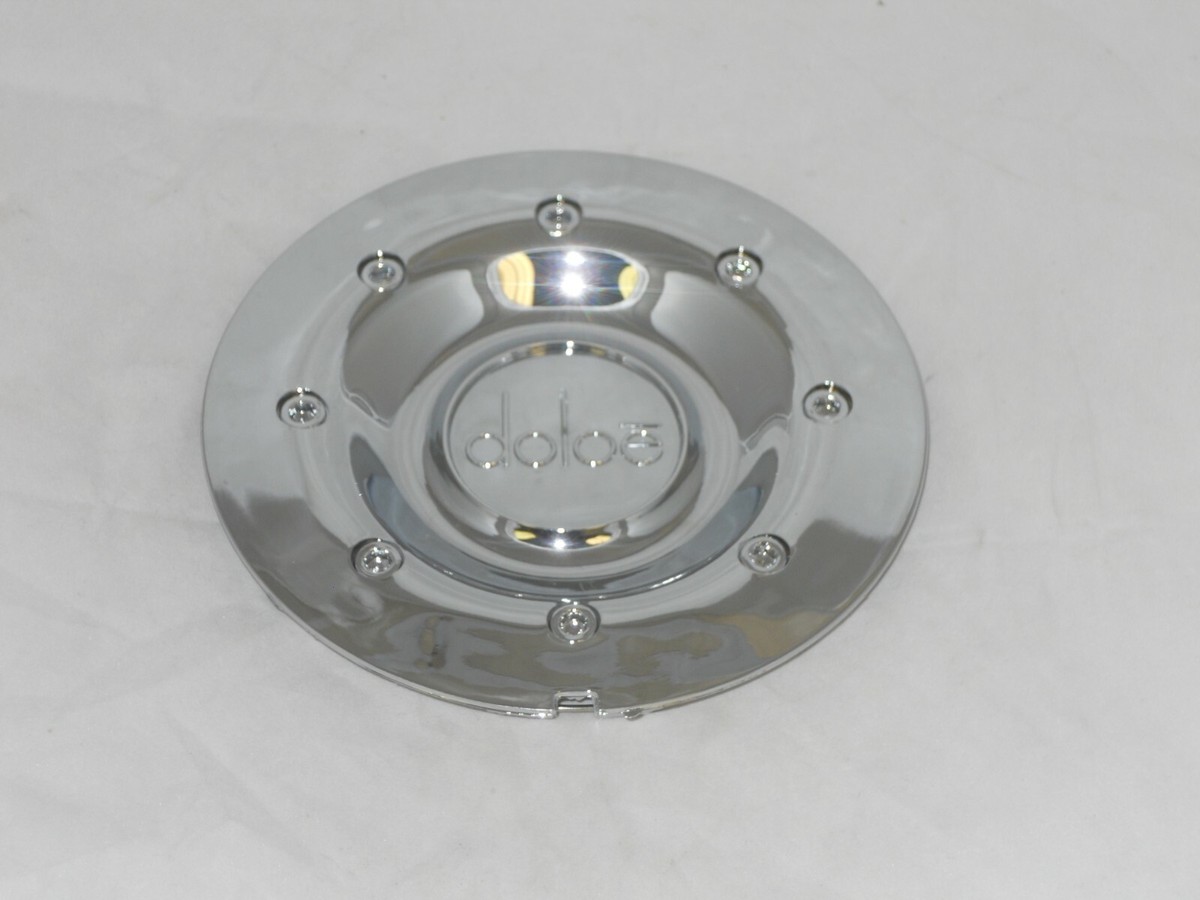 USED DOLCE DC-12 CHROME REPLACES N516-CAP MCD8020NA04 WHEEL RIM