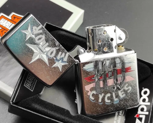 Zippo Lighter, Harley Davidson  Motorcycles, Streetchrome