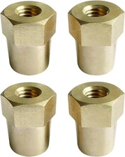 3/8"-16 Thread Female Brass Battery Terminal Post Adapter Battery Charging Post 