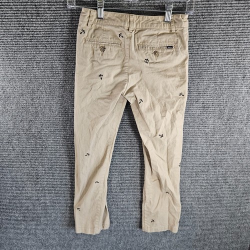 Polo Ralph Lauren Classic Fit Khaki Nautical Anchor Chino Pants Boys Size 10 - Picture 5 of 5