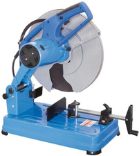 TRONCATRICE VELOCE SEGA A DISCO A SECCO DA BANCO PER FERRO ALLUMINIO METALLO