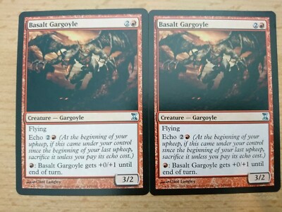 2x Basalt Gargoyle Basaltgargoyle MTG Magic