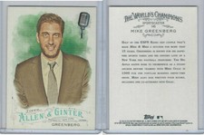 2016 Topps Allen Ginter, World Champions, #145 Mike Greenberg, Sportscaster