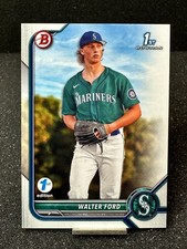 2022 Bowman Draft First Edition  WALTER FORD  1st Bowman  #BD-187  FREE SHIPPING