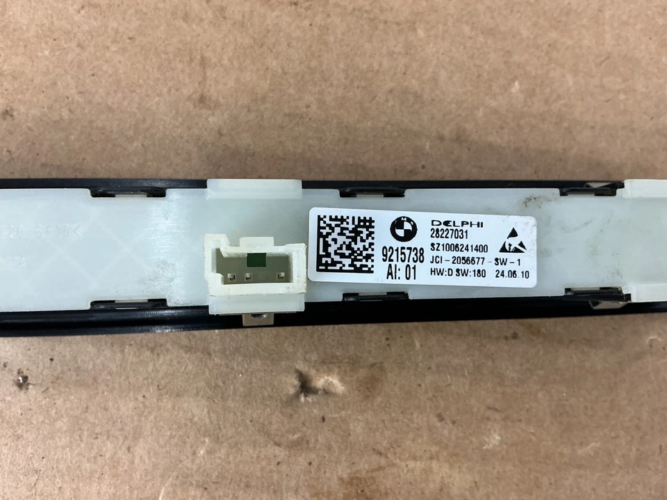 BMW 740i serie 7 2009-2015 perillas de control del asiento izquierdo 9215738 OEM Foto 4 de 4