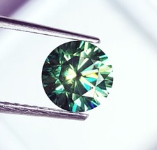 Loose Gemstone Moissanite Diamond Cut 1.60 Ct Certified With Free Shipping