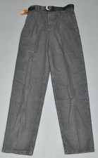 Mustang Bundfalten-Jeans mit Gürtel Pavlow 80er Jahre True Vintage Überlänge L40