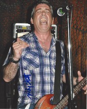 MIKE WATT MINUTEMEN & FIREHOSE BASS GUITARIST SIGNED AUTHENTIC 8X10 PHOTO B COA