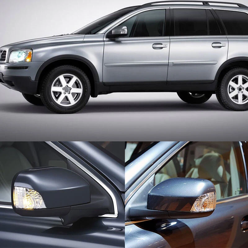 Lente de lámpara indicadora de luz de espejo retrovisor lateral derecho 31111813 para Volvo XC90 XC70 Foto 3 de 4