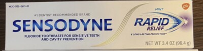Sensodyne Rapid Relief Mint Toothpaste