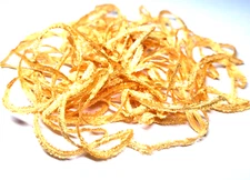 RAYON CHENILLE - GOLDEN - Sm. Semi Round - Fly Tying Material - 5 Yds. - NEW!
