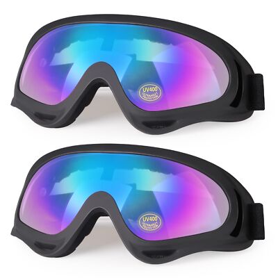 Kids ATV Goggles Dirt Bike Goggles Motorcycle Motocross Goggles MX Offroad Go...