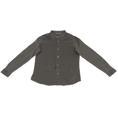 LORA PIANA GRÜNER KINDER JUNGEN WOLLPULLOVER 8 JAHRE