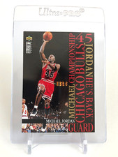 Michael Jordan Upper Deck and the card M3 NBA Chicago Bulls Collector's Choice