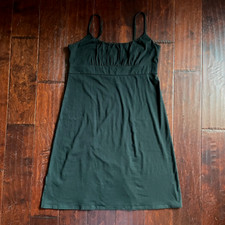 Ann Taylor LOFT Black Tank Dress Size M Medium Adjustable Spaghetti Strap