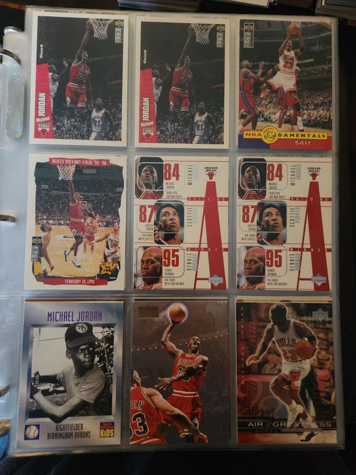 Lot Of 100 NBA Basketball Cards, 1980's - current Kobe, Lebron Jordan, Curry - Image 3 of 4